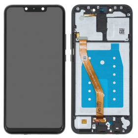 Huawei Mate 20 Lite οθόνη (μαύρος) (με πλαίσιο) (Premium)