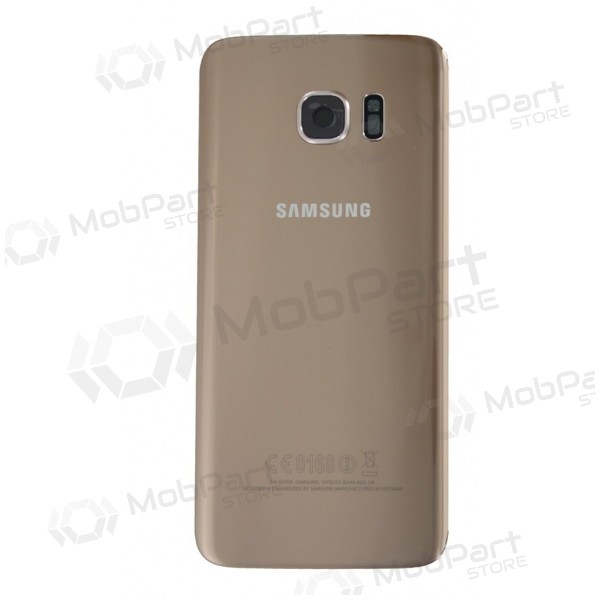 Samsung G935F Galaxy S7 Edge πίσω κάλυμμα μπαταρίας (χρυσαφένιος) (μεταχειρισμένος grade B Platinum, γνησια)