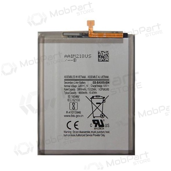 Samsung A205 Galaxy A20 2019 (EB-BA205ABN) μπαταρία / συσσωρευτής (4000mAh) Samsung A205 Galaxy A20 2019 (EB-BA205ABN) μπαταρία / συσσωρευτής (4000mAh)