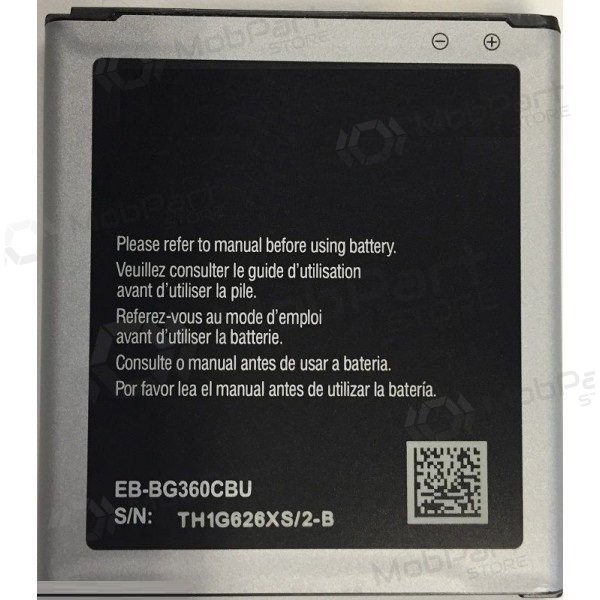 Samsung G360F Core Prime LTE / G360H Core Prime / G361 Core Prime / J200F J2 μπαταρία / συσσωρευτής (2000mAh) Samsung G360F Core Prime LTE / G360H Core Prime / G361 Core Prime / J200F J2 μπαταρία / συσσωρευτής (2000mAh)