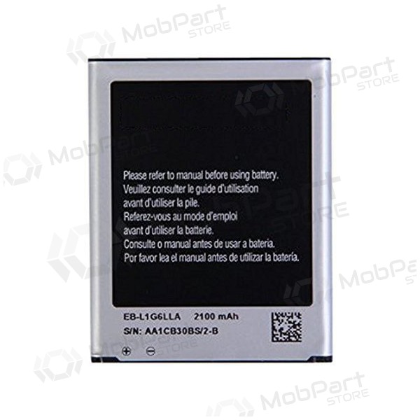 Samsung i9300 Galaxy S3 / i9301 Galaxy S3 Neo (EB-L1G6LLU) μπαταρία / συσσωρευτής (2100mAh) Samsung i9300 Galaxy S3 / i9301 Galaxy S3 Neo (EB-L1G6LLU) μπαταρία / συσσωρευτής (2100mAh)