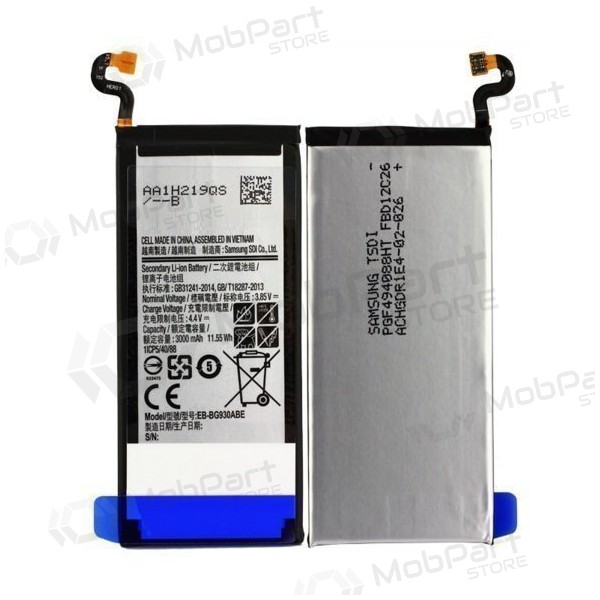 Samsung G930F Galaxy S7 (EB-BG930ABE) μπαταρία / συσσωρευτής (3000mAh) Samsung G930F Galaxy S7 (EB-BG930ABE) μπαταρία / συσσωρευτής (3000mAh)