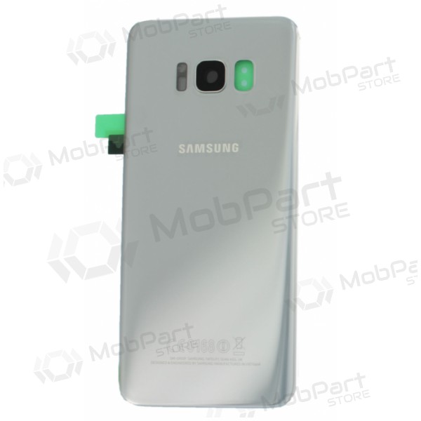 Samsung G950F Galaxy S8 πίσω κάλυμμα μπαταρίας ασήμι (Arctic silver) (μεταχειρισμένος grade A, γνησια)