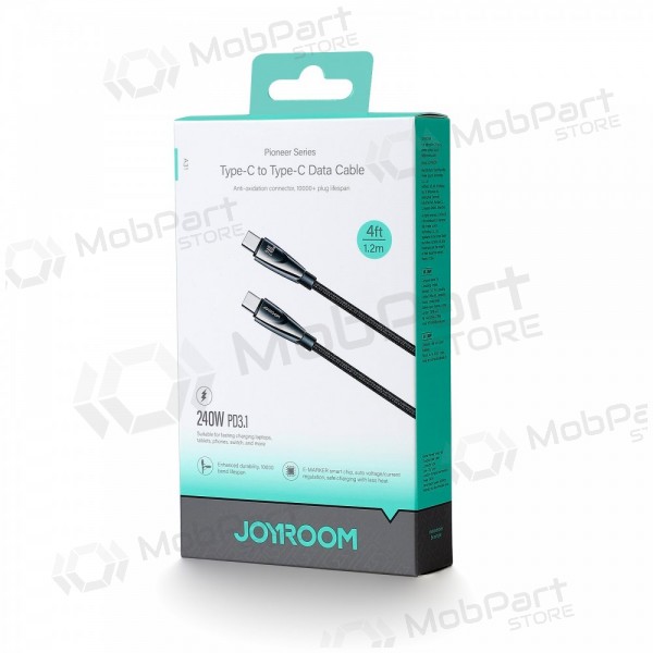 USB καλώδιο Joyroom SA31-CC5 USB-C to USB-C 240W 1.2m μαύρος
