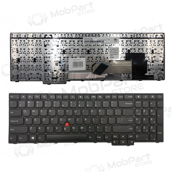 Lenovo: ThinkPad E550 E555 πληκτρολόγιο με πλαίσιο Lenovo: ThinkPad E550 E555 πληκτρολόγιο με πλαίσιο