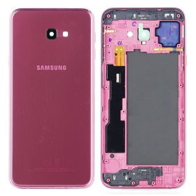 Samsung J415 Galaxy J4+ 2018 πίσω κάλυμμα μπαταρίας (ροζ) (μεταχειρισμένος grade A, γνησια)