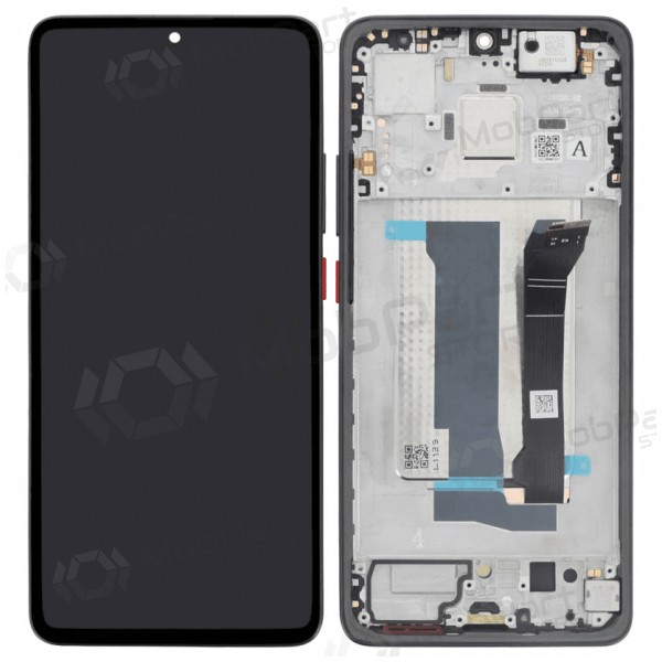 Οθόνη Xiaomi Poco X7 Pro (κόκκινο κουμπί τροφοδοσίας) (με πλαίσιο) (γνήσια)