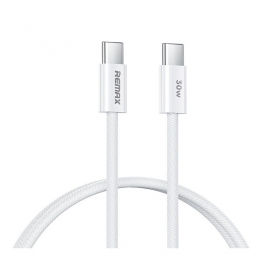 USB καλώδιο Remax RC-C010 USB-C to USB-C 30W 1.0m άσπρο