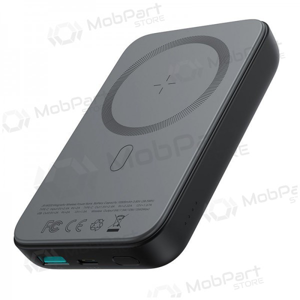 Εξωτερική μπαταρία Power Bank Joyroom JR-W020 20W Magnetic Wireless 10000mAh μαύρος Εξωτερική μπαταρία Power Bank Joyroom JR-W020 20W Magnetic Wireless 10000mAh μαύρος