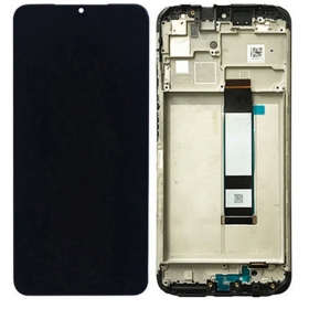 Xiaomi Redmi 9T / Redmi Note 9 4G 2021 /  Poco M3 οθόνη (μαύρος) (με πλαίσιο) (γνησια)