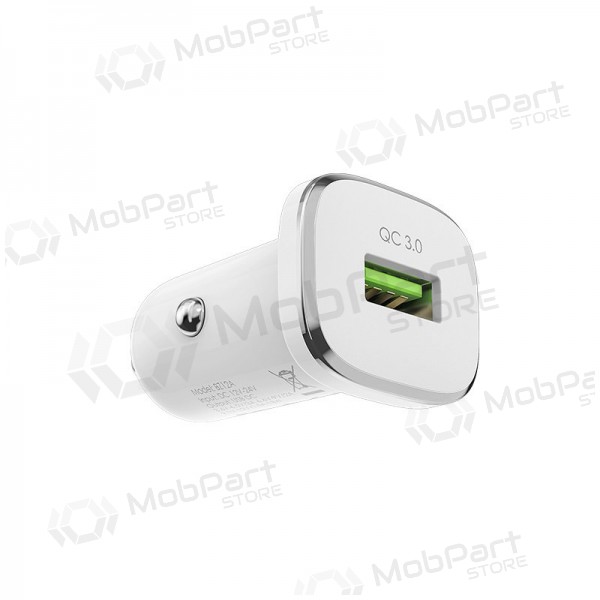 Φορτιστής automobilinis Borofone BZ12A Quick Charge 3.0 (3.0A) (άσπρο)