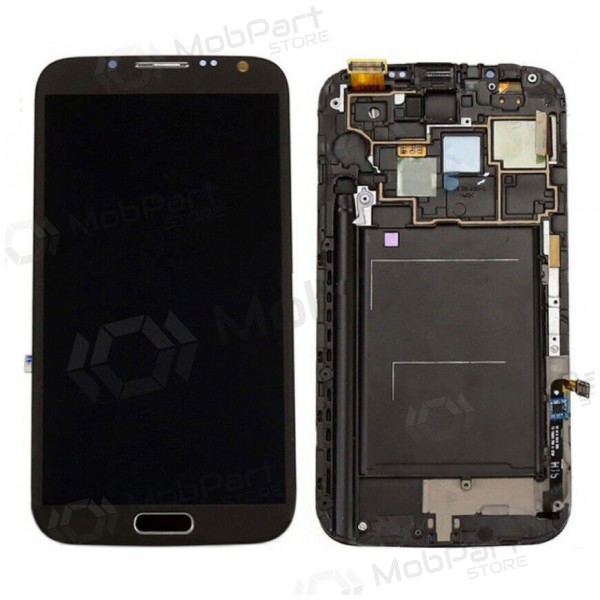 Samsung Galaxy Note 2 οθόνη (γκρί) (με πλαίσιο) (γνησια) Samsung Galaxy Note 2 οθόνη (γκρί) (με πλαίσιο) (γνησια)