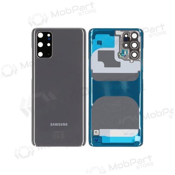 Samsung G985 / G986 Galaxy S20 Plus πίσω κάλυμμα μπαταρίας γκρί (Cosmic Grey) (μεταχειρισμένος grade C, γνησια)
