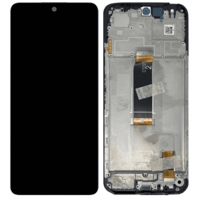 Xiaomi Redmi 13 4G, 5G, Poco M6 4G οθόνη (μαύρος) (με πλαίσιο) (γνησια)
