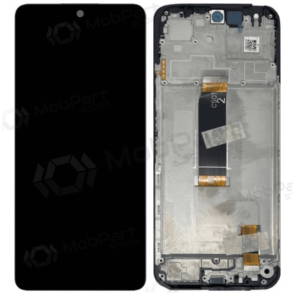 Xiaomi Redmi 13 4G, 5G, Poco M6 4G οθόνη (μαύρος) (με πλαίσιο) (γνησια)