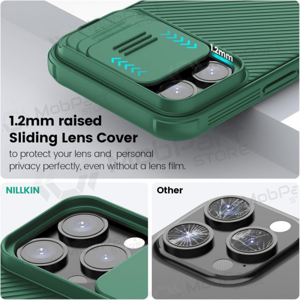 Apple iPhone 14 Pro θήκη „Nillkin CamShield Pro“ (πράσινος)
