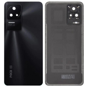 Xiaomi Poco F4 πίσω κάλυμμα μπαταρίας (μαύρος) (γνησια) (service pack)