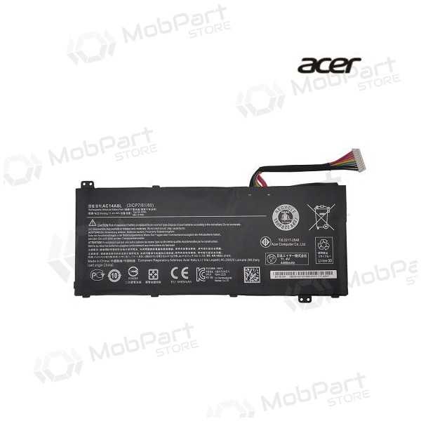 ACER AC14A8L, 4465mAh μπαταρία Laptop - PREMIUM ACER AC14A8L, 4465mAh μπαταρία Laptop - PREMIUM