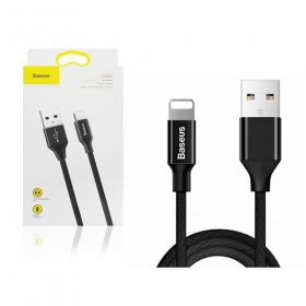 USB καλώδιο Baseus Yiven USB Lightning 1.8m (μαύρος) CALYW-A01