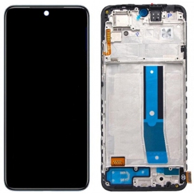 Xiaomi Poco M4 Pro 4G οθόνη (μαύρος) (με πλαίσιο) (γνησια)