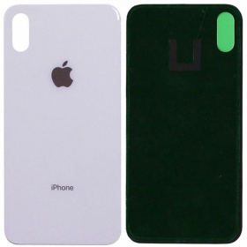 Apple iPhone X πίσω κάλυμμα μπαταρίας (άσπρο) (bigger hole for camera)