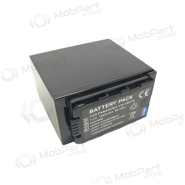 Panasonic VW-VBD78 7800mAh φωτογραφική μπαταρία / συσσωρευτής Panasonic VW-VBD78 7800mAh φωτογραφική μπαταρία / συσσωρευτής
