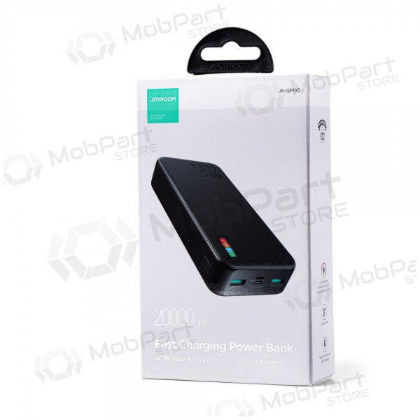 Εξωτερική μπαταρία Power Bank Joyroom JR-QP195 22.5W 20000mAh μαύρος