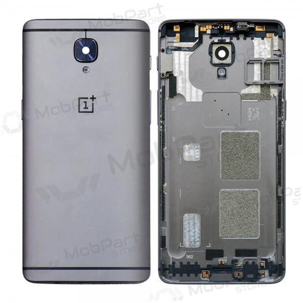 OnePlus 3 / 3T πίσω κάλυμμα μπαταρίας γκρί (Gunmetal) (μεταχειρισμένος grade C, γνησια) OnePlus 3 / 3T πίσω κάλυμμα μπαταρίας γκρί (Gunmetal) (μεταχειρισμένος grade C, γνησια)