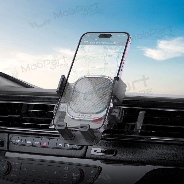 Θήκη τηλεφώνου αυτοκινήτου Borofone BH120 (air vent) μαύρος
