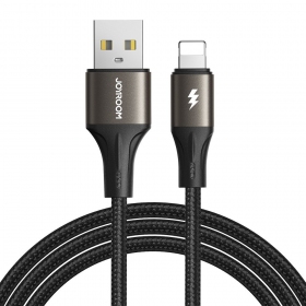 USB καλώδιο Joyroom SA25-AL3 USB to Lightning 3A 1.2m μαύρος