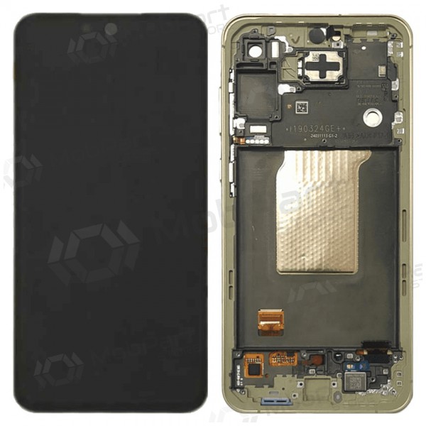 Ekranas Samsung A556 A55 5G su lietimui jautriu stikliuku και rėmeliu Awesome Lemon γνησια (service pack)