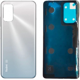 Xiaomi Redmi Note 10 5G πίσω κάλυμμα μπαταρίας (ασήμι)