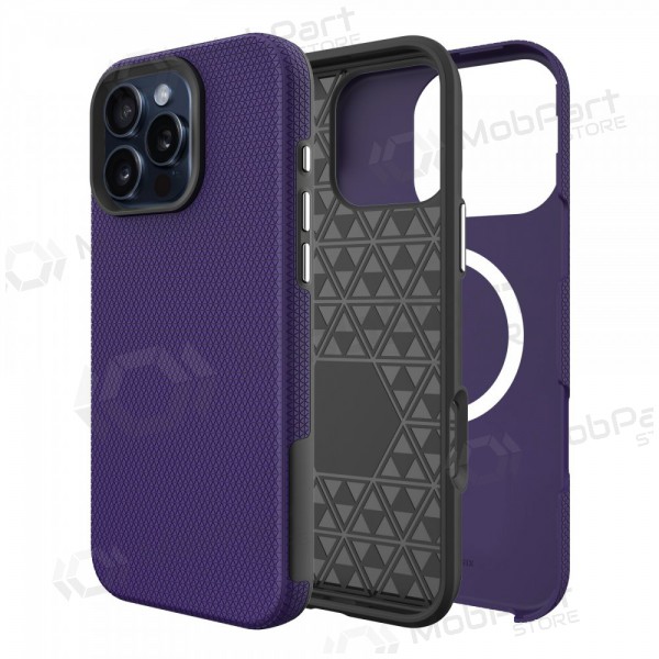 Θήκη Perfectionists Triangle Mag Case Apple iPhone 15 Pro μωβ
