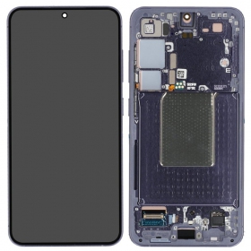 Samsung Galaxy S24 οθόνη (μωβ) (με πλαίσιο) (γνησια)