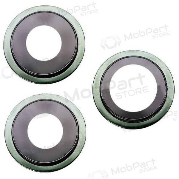 Apple iPhone 11 Pro / 11 Pro Max τζαμάκι κάμερας (3τεμ) (πράσινος) (με πλαίσιο) Apple iPhone 11 Pro / 11 Pro Max τζαμάκι κάμερας (3τεμ) (πράσινος) (με πλαίσιο)