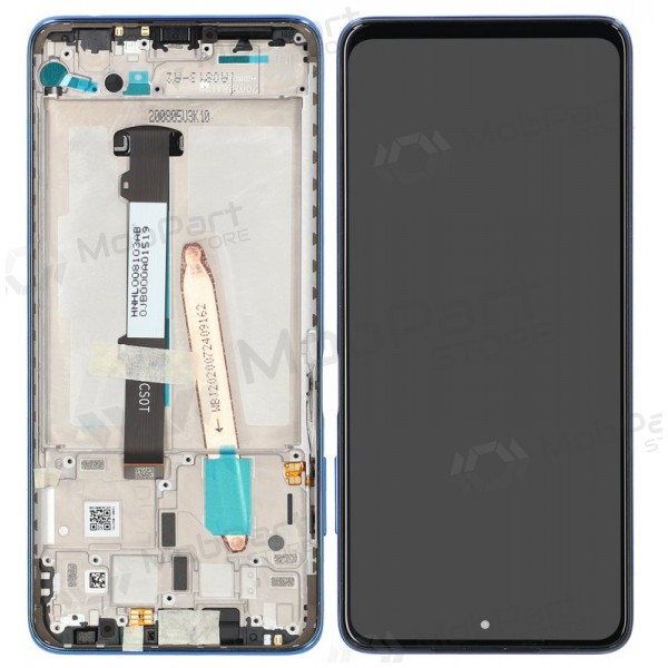Xiaomi Poco X3 Pro / X3 / X3 NFC οθόνη (μπλε) (με πλαίσιο) (Premium) Xiaomi Poco X3 Pro / X3 / X3 NFC οθόνη (μπλε) (με πλαίσιο) (Premium)