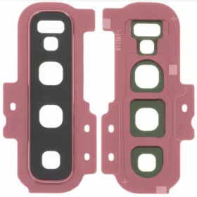 Samsung G975 Galaxy S10+ τζαμάκι κάμερας ροζ (Flamingo Pink)