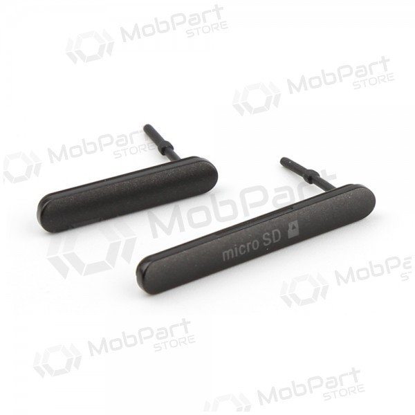 Sony Xperia M4 Aqua E2303 / Xperia M4 Aqua E2306 / Xperia M4 Aqua E2353 microSD και SIM side covers (μαύρος) Sony Xperia M4 Aqua E2303 / Xperia M4 Aqua E2306 / Xperia M4 Aqua E2353 microSD και SIM side covers (μαύρος)