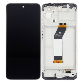 Xiaomi Redmi 10 2021 οθόνη (μαύρος) (με πλαίσιο) (Premium)