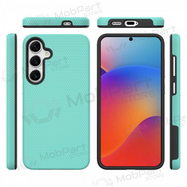 Θήκη Perfectionists Triangle Case Samsung S928 S24 Ultra πράσινος