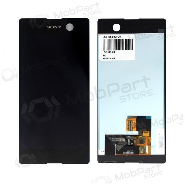 Sony E5603 Xperia M5 / E5606 / E5633 / E5653 / E5663 οθόνη (μαύρος) - Premium Sony E5603 Xperia M5 / E5606 / E5633 / E5653 / E5663 οθόνη (μαύρος) - Premium
