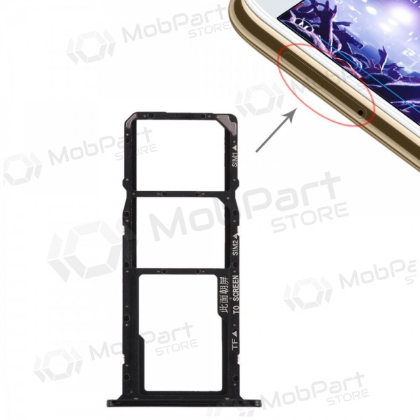 Huawei Y5 2018 Υποδοχή κάρτας SIM (μαύρος)