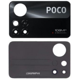 Xiaomi Poco X4 Pro 5G τζαμάκι κάμερας Black 108MP (only BIG lens) ORG