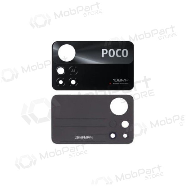 Xiaomi Poco X4 Pro 5G τζαμάκι κάμερας Black 108MP (only BIG lens) ORG