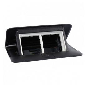 Įleidžiama modulinė dėžutė 4 mod. Legrand 654002 (μαύρος, metalinė)