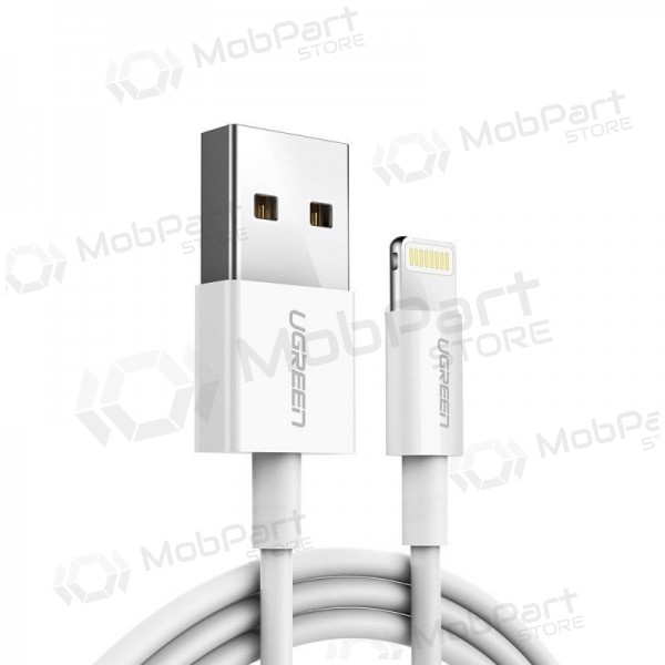 USB καλώδιο Ugreen US155 MFi USB to Lightning 2.4A 2.0m άσπρο