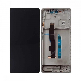 Xiaomi Poco M7 Pro 5G οθόνη (μωβ) (με πλαίσιο) (γνησια)