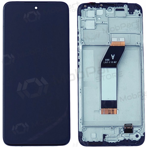 Xiaomi Redmi 10 2022 οθόνη (μαύρος) (με πλαίσιο) (γνησια) Xiaomi Redmi 10 2022 οθόνη (μαύρος) (με πλαίσιο) (γνησια)