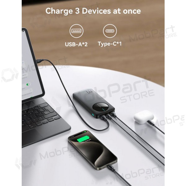 Εξωτερική μπαταρία Power Bank Joyroom JR-PBF12 10000mAh μαύρος