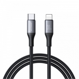 USB καλώδιο Joyroom S-A28 USB-C to Lightning 30W 1.0m μαύρος